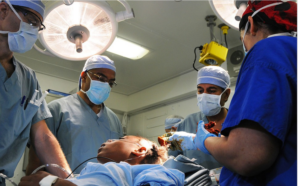 a colon operation